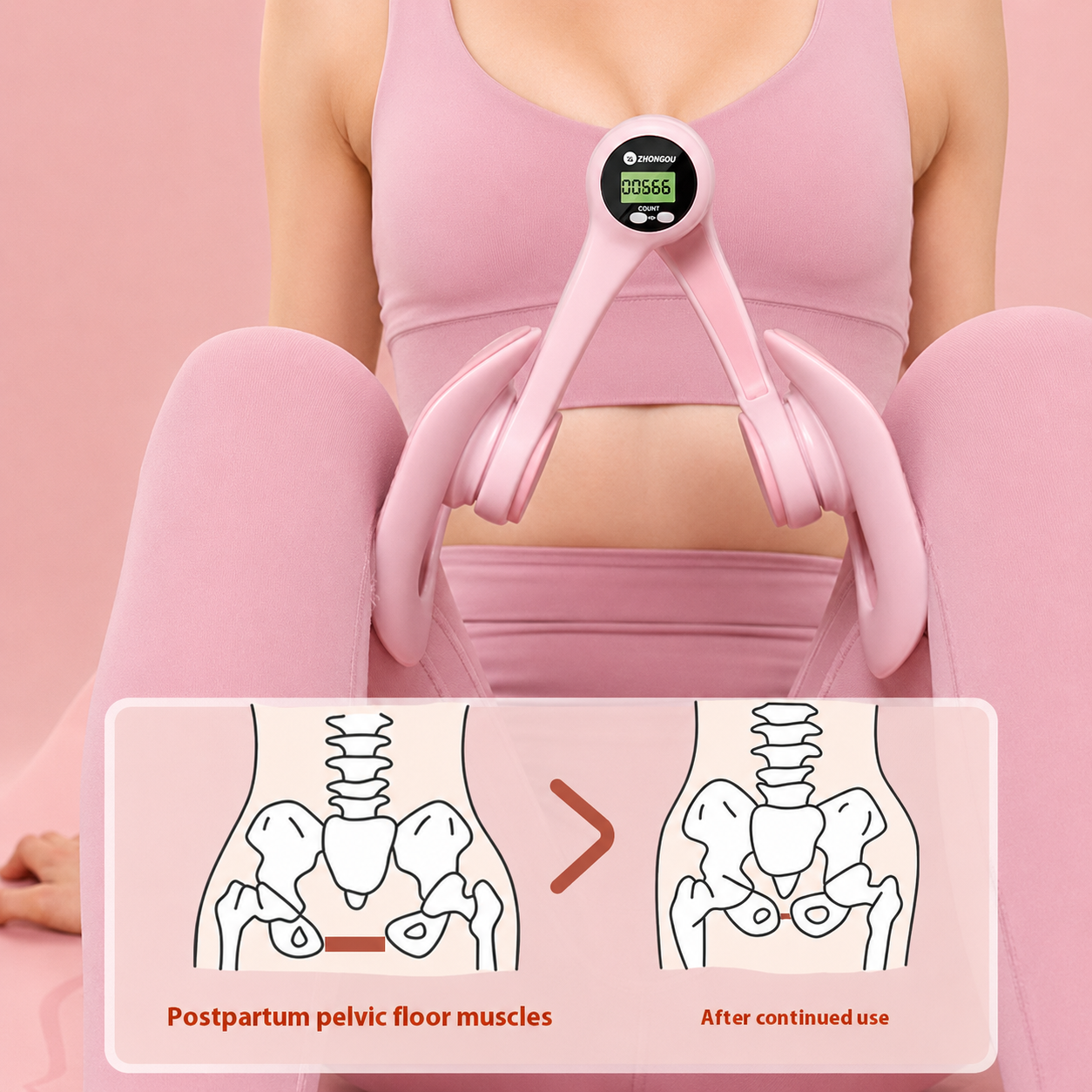 Pelvic Floor Thigh Muscle Trainer