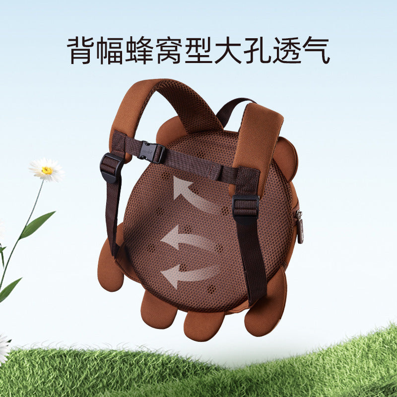 Nuohu children's backpacks, kindergarten girls' and boys' double-shoulder backpacks, cute little bags for babies, perfect for outings.