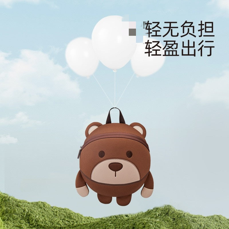 Nuohu children's backpacks, kindergarten girls' and boys' double-shoulder backpacks, cute little bags for babies, perfect for outings.