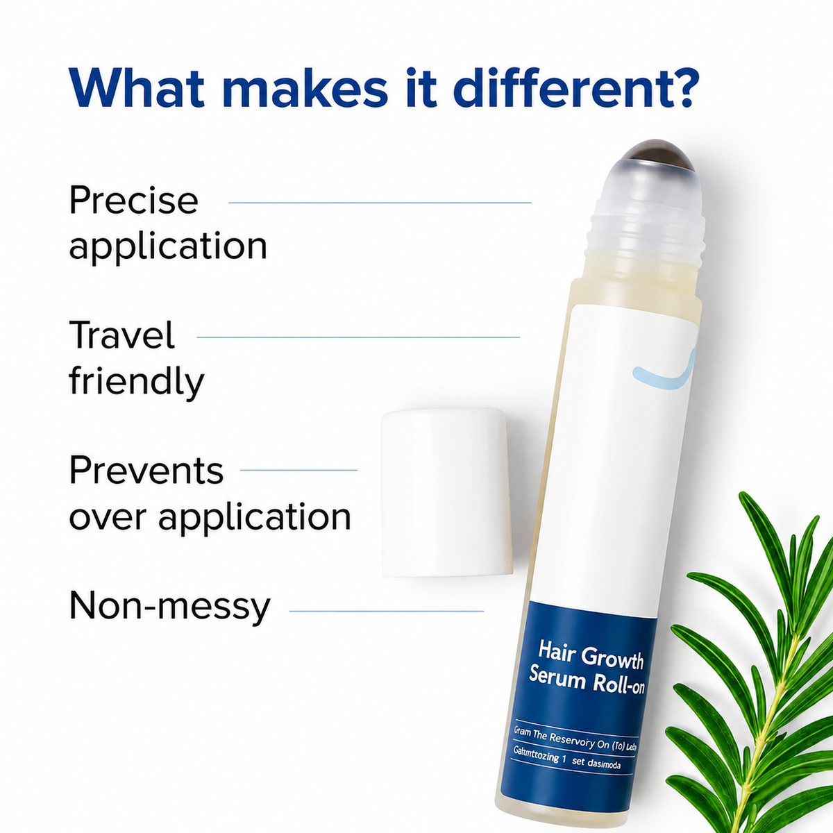What makes the COCONEE beard serum roll-on different